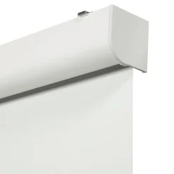 Store enrouleur occultant Blanc à ressort avec coffre 75 X 190cm , Viewtex