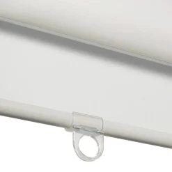 Store enrouleur occultant Blanc à ressort avec coffre 75 X 190cm , Viewtex