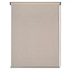 Store Enrouleur Occultant Installation Facile avec Finitions en Aluminium de Qualité Supérieure Beige 120 x 250 cm