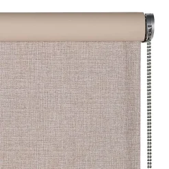 Store Enrouleur Occultant Installation Facile avec Finitions en Aluminium de Qualité Supérieure Beige 120 x 250 cm