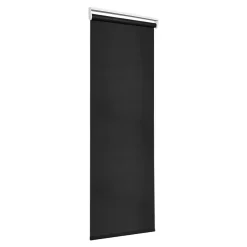 Store enrouleur occultant sans perçage Boreas 2 noir l.40 x H.140cm Goodhome