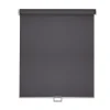 Store enrouleur occultant automatique anthracite l.42 x H.160cm Madeco
