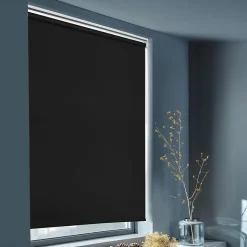 Store enrouleur occultant sans perçage Boreas 2 noir l.180 x H.240cm Goodhome