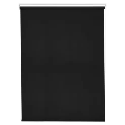 Store enrouleur occultant sans perçage Boreas 2 noir l.180 x H.240cm Goodhome