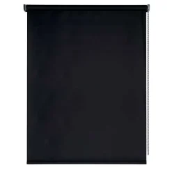 Store Enrouleur Occultant Noir 120 x 250 cm