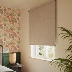Store enrouleur occultant sans perçage Novan taupe l.120 x H.180cm Goodhome