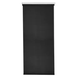 Store enrouleur occultant sans perçage Boreas 2 noir l.45 x H.140cm Goodhome