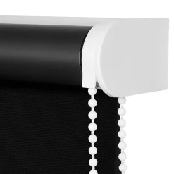 Store enrouleur occultant sans perçage Boreas 2 noir l.45 x H.140cm Goodhome