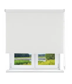 Store Enrouleur Occultant Blanc 90 X 250cm , Viewtex