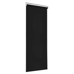 Store enrouleur occultant sans perçage Boreas 2 noir l.90 x H.240cm Goodhome