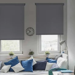 Store Enrouleur Occultant Gris escuro 80 x 250 cm