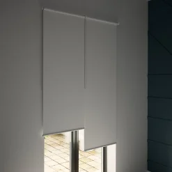 Store enrouleur occultant sans perçage Boreas 2 blanc l.90 x H.240cm Goodhome