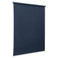 Store enrouleur occultant sans perçage Iwerne bleu marine l.120 x H.180cm Goodhome