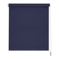 Store enrouleur occultant bleu marine l.150 x H.190cm Madeco