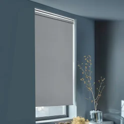 Store enrouleur occultant sans perçage Boreas 2 gris béton l.75 x H.240cm Goodhome