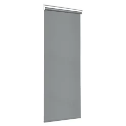 Store enrouleur occultant sans perçage Boreas 2 gris béton l.75 x H.240cm Goodhome