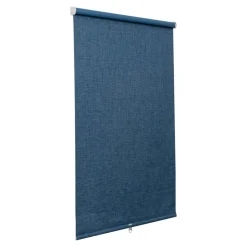 Store enrouleur occultant sans perçage Novan bleu saphir l.90 x H.180cm Goodhome