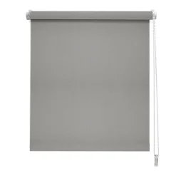 Store enrouleur occultant Easy roll gris clair l.62 x H.170cm Madeco