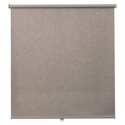 Store enrouleur occultant sans perçage Novan taupe l.180 x H.240cm Goodhome