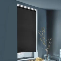 Store enrouleur occultant sans perçage Boreas 2 noir l.75 x H.240cm Goodhome