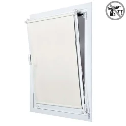 Store Enrouleur Occultant sans perçage EasyFix Écru 90 x 180 cm