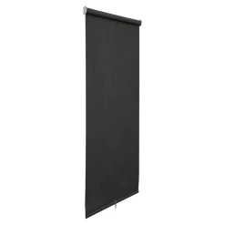Store enrouleur occultant sans perçage Novan noir l.60 x H.180cm Goodhome