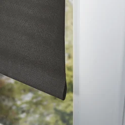 Store enrouleur occultant gris anthracite l.70 x H.190cm Madeco