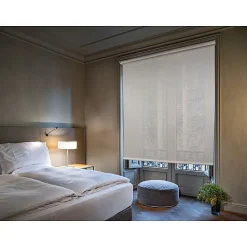 Store Enrouleur Screen - Easydeco - Blanc - 95 x 250 cm