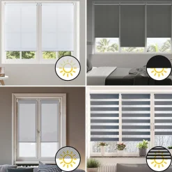 Store Enrouleur Screen Easyfix Beige 75X180