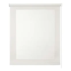 Store Enrouleur Screen Tamisant et Isolant Thermique Blanc 160 x 180 cm