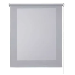 Store Enrouleur Screen Tamisant et Isolant Thermique Gris 80 x 180 cm