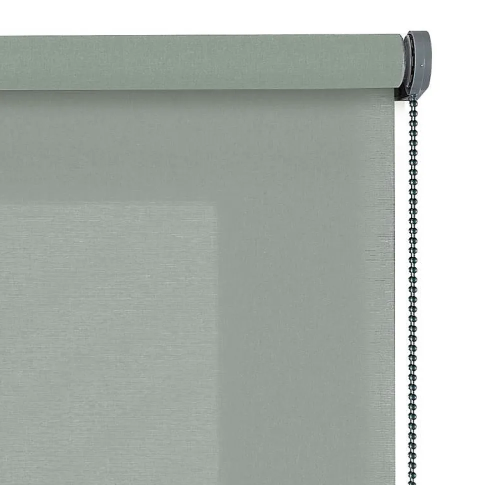 Store Enrouleur Tamisant Lisse pour Fenêtres et Portes Vert 180x250 cm