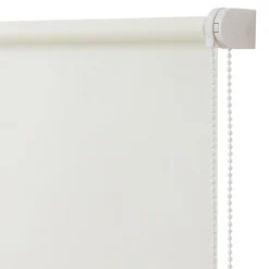 Store enrouleur tamisant sans perçage blanc l.45 x H.140cm