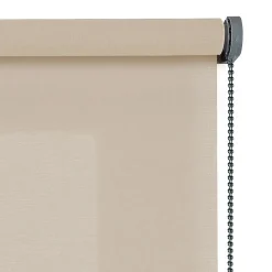 Store Enrouleur Tamisant Lisse pour Fenêtres et Portes Beige 60x180 cm