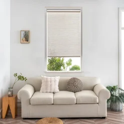 Store enrouleur tamisant sans perçage Masana beige l.45 x H.140cm Goodhome