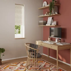 Store enrouleur tamisant sans perçage Masana beige l.45 x H.140cm Goodhome