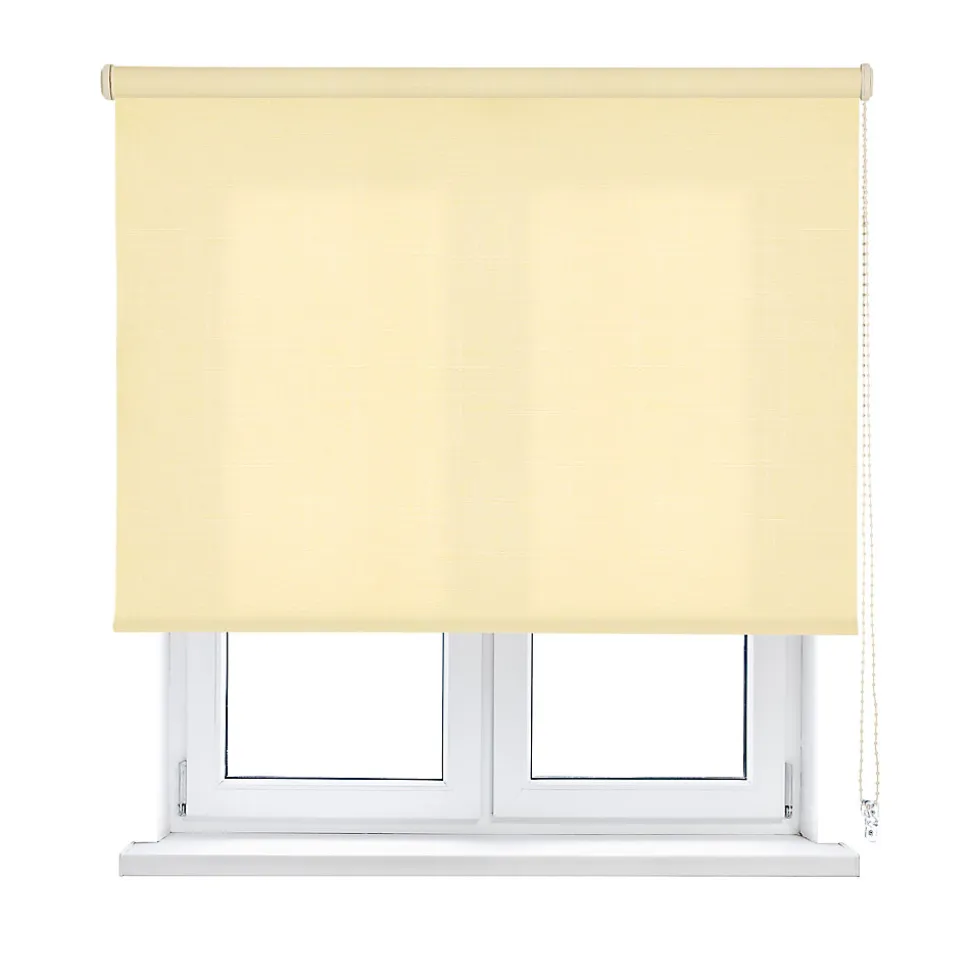 Store enrouleur tamisant Shape Ivoire 135 X 250cm , Viewtex