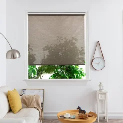 Store enrouleur tamisant sans perçage Eccles marron l.180 x H.240cm Goodhome