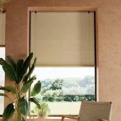 Store enrouleur tamisant sans perçage Akapa beige l.180 x H.180cm Goodhome
