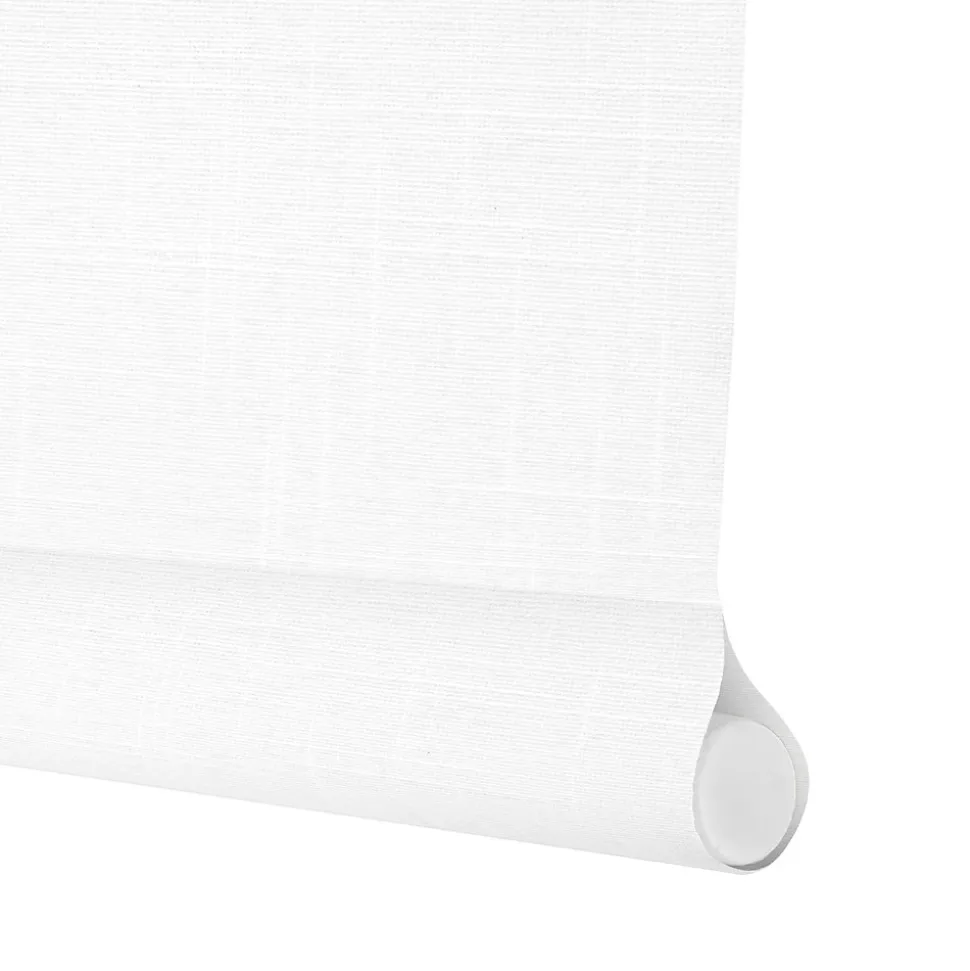 Store enrouleur tamisant Shape Blanc 180 X 190cm , Viewtex