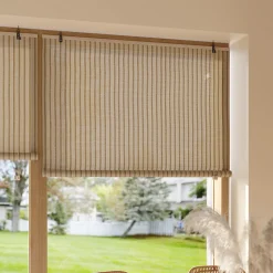 Store enrouleur tamisant sans perçage Awatea beige l.120 x H.180cm Goodhome