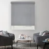Store enrouleur tamisant gris clair l.180 x H.250cm Madeco