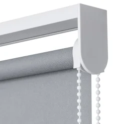 Store enrouleur tamisant sans perçage Halo 2 gris béton l.75 x H.240cm Goodhome
