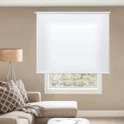 Store Enrouleur Tamisant sans perçage EasyFix Blanc 120 x 180 cm