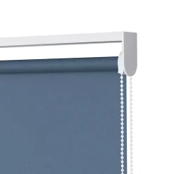 Store enrouleur tamisant sans perçage Halo 2 bleu l.90 x H.180cm Goodhome
