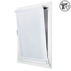 Store Enrouleur Tamisant sans perçage EasyFix Blanc 60 x 180 cm