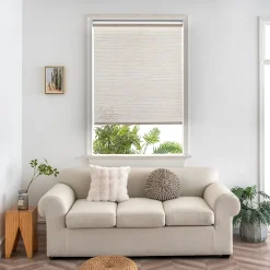 Store enrouleur tamisant sans perçage Masana beige l.90 x H.240cm Goodhome