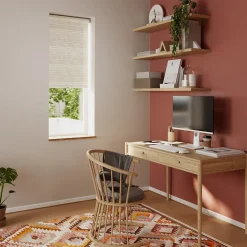 Store enrouleur tamisant sans perçage Masana beige l.60 x H.180cm Goodhome