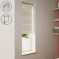 Store enrouleur tamisant sans perçage Masana beige l.40 x H.140cm Goodhome