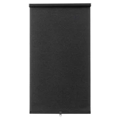 Store enrouleur tamisant sans perçage Eccles noir l.45 x H.140cm Goodhome